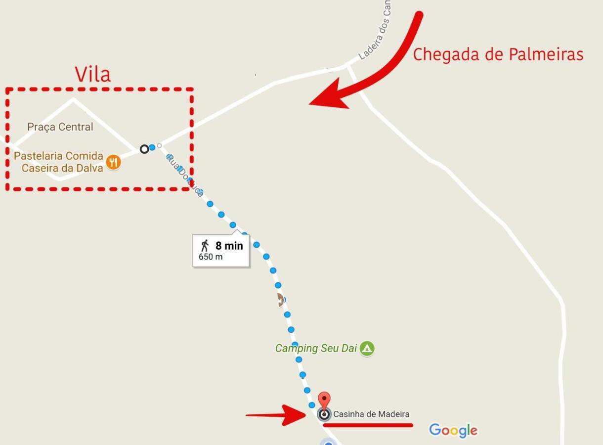 Casinha De Madeira No Vale Do Capao Villa Екстериор снимка
